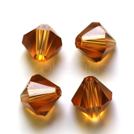 Imitation Austrian Crystal Beads SWAR-F022-6x6mm-203-1