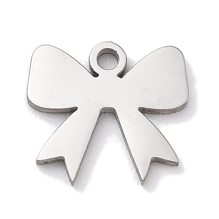 Anti-Tarnish 304 Stainless Steel Charms STAS-R003-01P-04-1