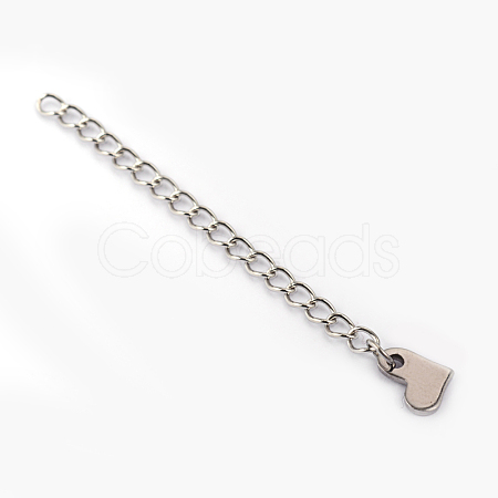 Tarnish Resistant 304 Stainless Steel Chain Extender STAS-G130-14P-1