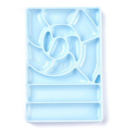 (Clearance Sale)Nail Art Plastic Color Palettes MRMJ-WH0060-30C-1