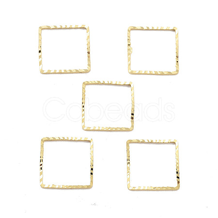 Brass Beads Frames KK-M288-01G-D-1