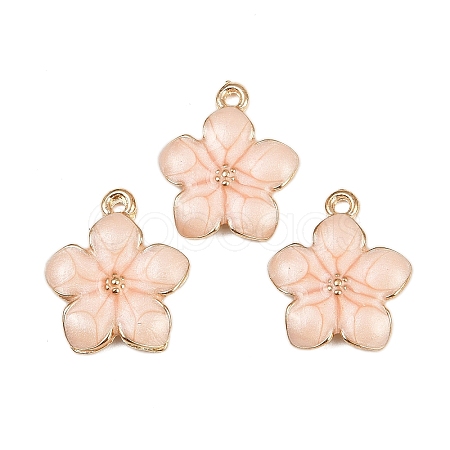 Zinc Alloy Enamel Pendants PALLOY-I124-10G-A-1-1