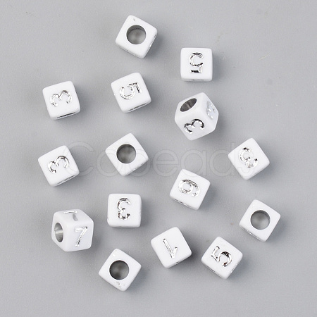 PVD Vacuum Plating Acrylic Beads PACR-T010-004S-1