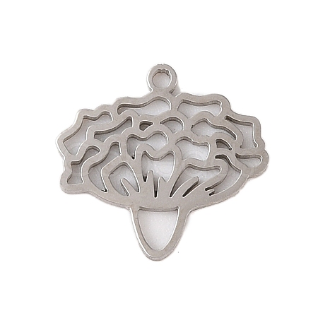 Mother's Day Non-Tarnish 304 Stainless Steel Pendants STAS-S139-06P-07-1