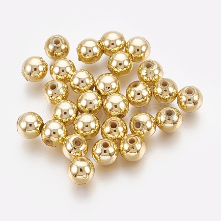 ABS Plastic Beads KY-G007-5mm-G-1