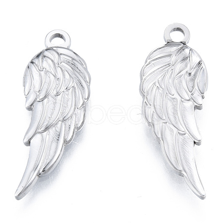 Non-Tarnish 201 Stainless Steel Pendants STAS-N098-181P-1