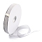 Organza Ribbons, Chiffon Satin Ribbon, for Gift Wrapping, Valentine's Day, Wedding, Birthday Party Decorate, Light Grey, 3/4 inch(20mm), about  200 yards/roll(182.88m/roll)