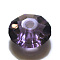 Imitation Austrian Crystal Beads, Grade AAA, K9 Glass, Faceted, Flat Round, DarkSlate Blue, 4.5x2.5mm, Hole: 0.7~0.9mm