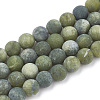 Natural Chinese Southern Jade Beads Strands G-T106-071-1