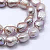 Natural Cultured Freshwater Pearl Beads Strands PEAR-L033-31B-3