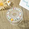 Organic Glass Bracelets/Bangles Display BDIS-N002-01-5