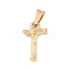 304 Stainless Steel Pendants STAS-F235-01G-T-1