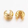 Brass Crimp Beads Covers LS-X-KK-H289-NFG-NF-2