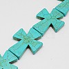 Synthetic Turquoise Beads Strands TURQ-G117-30x35mm-03-1
