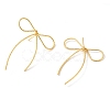 Brass Stud Earrings for Women EJEW-F334-03G-05-2