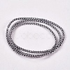 Electroplate Non-magnetic Synthetic Hematite Beads Strands G-J169A-2mm-02-2