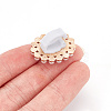 NBEADS DIY Oval Shoes Buckle Clips Decoration Making Kit FIND-NB0004-22-3