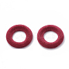Velvet Covered Linking Rings WOVE-N009-05D-1