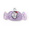 Translucent Resin Pendants RESI-D064-01P-02-1