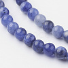 Natural Sodalite Bead Strands G-G735-58-4mm-A-3