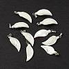 Natural Trochid Shell/Trochus Shell Pendants SSHEL-M021-09-1