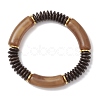 Acrylic Beaded Stretch Bracelets for Women BJEW-JB12151-03-2