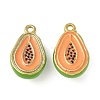304 Stainless Steel Enamel Pendants STAS-I346-20G-01-1