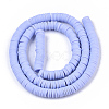 Handmade Polymer Clay Beads Strands X-CLAY-R089-6mm-025-2