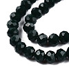 Opaque Solid Color Glass Beads Strands LS-EGLA-A034-P4mm-D12-2