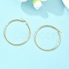 Ion Plating(IP) 304 Stainless Steel Hoop Earrings EJEW-N0016-11G-H-5