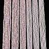 Transparent Glass Beads Strands X-EGLA-A044-T6mm-MB22-2