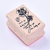 Wooden Stamps AJEW-WH0085-A05-1