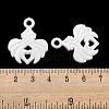 Valentine's Day Opaque Acrylic Pendants SACR-L007-042E-3