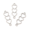 50Pcs Tibetan Style Alloy Connector Charms PALLOY-YW0003-29AS-1