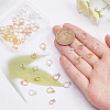 60Pcs 6 Style Brass Dount Bails KK-AR0003-34-3