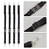 4Pcs Nylon Adjustable Sports Eyeglass Strap with Buckle AJEW-GF0006-70-6