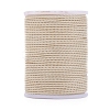 Round Waxed Polyester Cord X-YC-G006-01-1.0mm-12-1
