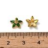 Alloy Enamel Beads Caps FIND-G074-02E-3