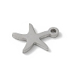 304 Stainless Steel Pendants STAS-E501-06P-2