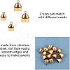 PVD Vacuum Plating 304 Stainless Steel Cord Ends STAS-UN0005-27-5