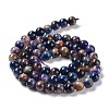 Natural Rainbow Tiger Eye Beads Strands G-NH0002-A01-A03-3