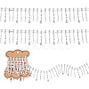1 Yard Iron Rhinestone Cup Chains IFIN-TA0001-74-1