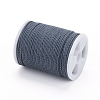 Round Waxed Polyester Cord YC-G006-01-1.0mm-17-3