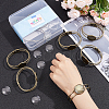 DIY Blank Dome Bangle Making Kit DIY-NB0008-11-3