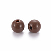 Opaque Acrylic Beads X-MACR-S370-C8mm-A17-2