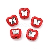 Spray Painted Alloy Bead PALLOY-H134-28-1