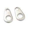 Tarnish Resistant 304 Stainless Steel Chain Tabs STAS-G245-05-2