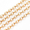 3.28 Feet Handmade Ion Plating(IP) 304 Stainless Steel Cable Chains X-STAS-F220-01G-1