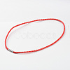 Braided Imitation Leather Cord Wrap Bracelets BJEW-L566-02B-2
