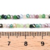 Electroplate Glass Beads Strands GLAA-T023-A16-08-4